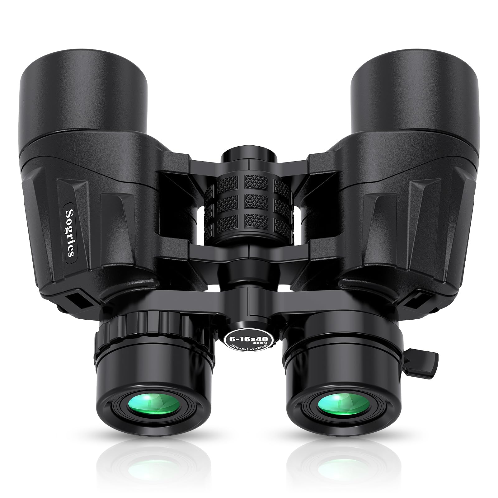 6-16x40 HD Zoom Binoculars for Adults, High Powered, Large View, BAK4 Prism, Waterproof, Clear Low Light Vision for Bird Watching,Hiking, Travel Image 6-16x40 HD Zoom Binoculars for Adults, High Powered, Large View, BAK4 Prism, Waterproof, Clear Low Light Vision for Bird Watching,Hiking, Travel Image
