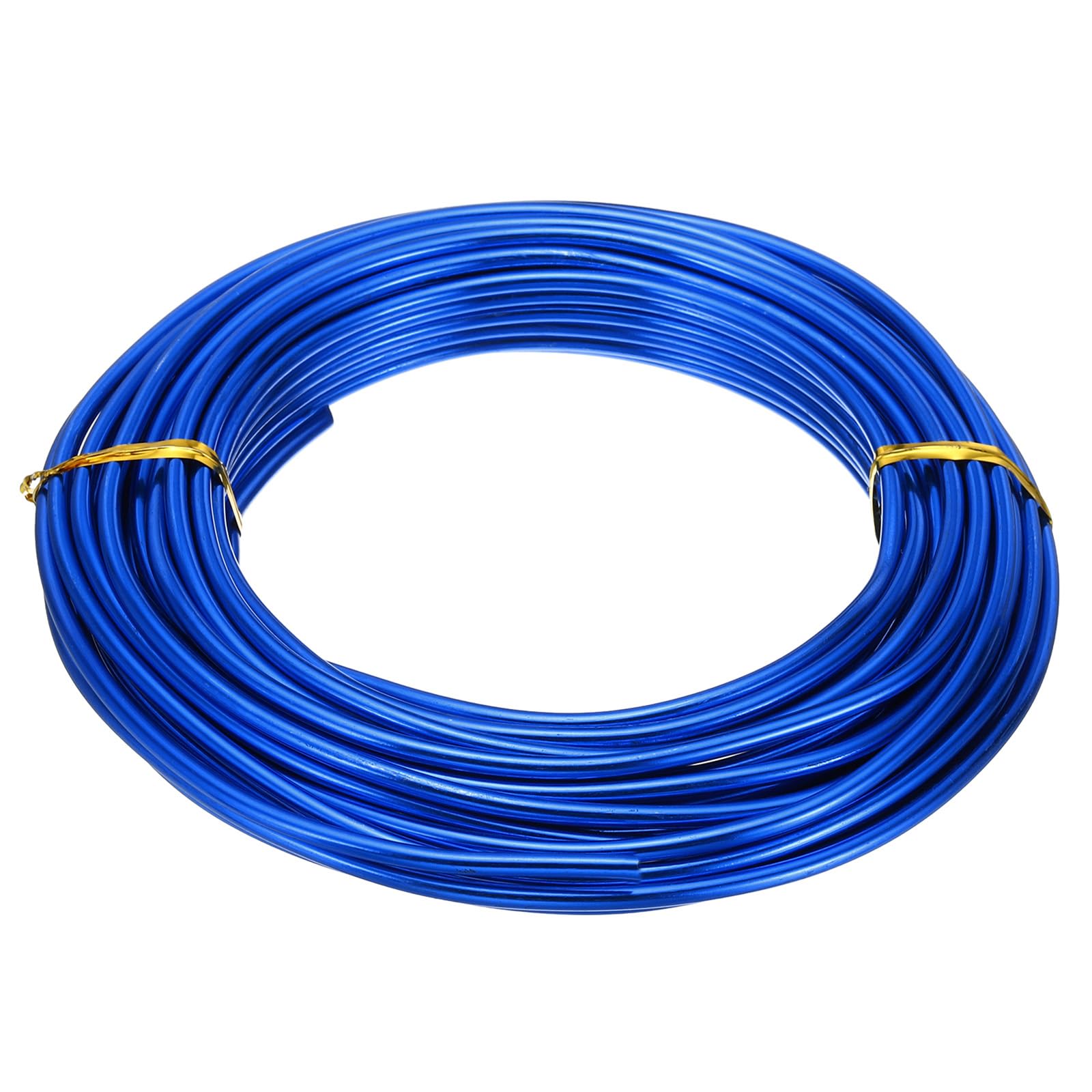 PATIKIL Aluminum Jewelry Craft Wire, 10m Length, 3mm Diameter, Blue, 9 Gauge