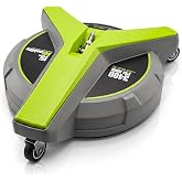 HiClean 15" Universal Pressure Washer Surface Cleaner with Wheels, Grey | 3400 PSI Max, For Concrete, For Patio, For Sidewalk, For Driveways