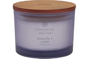 Chesapeake Bay Candle Scented Candle Serenity + Calm (Lavender Thyme) Coffee Table Home Décor