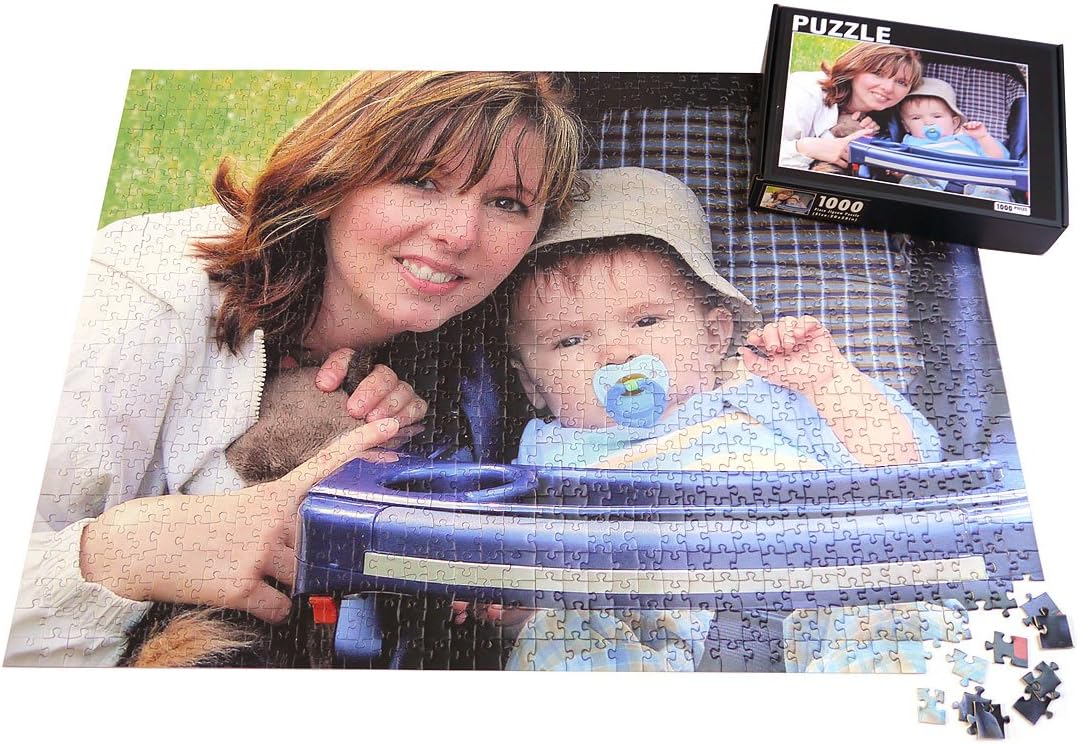 504 Piece Personalized Custom Photo Jigsaw Puzzle, 16x20in.