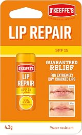 O'Keeffe's Lip Repair SPF15 Lip Balm 4.2g & Lip Repair Overnight Twin Pack view 5