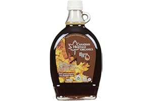 Canadian Heritage Organic Maple Syrup-Maple Syrup Very Dark, Strong Taste, 500 ML