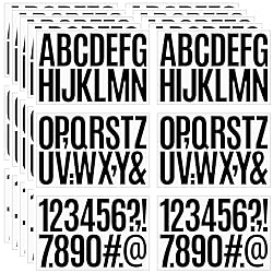 YNHAY 480 Pcs Waterproof 3" Vinyl Alphabet & Number