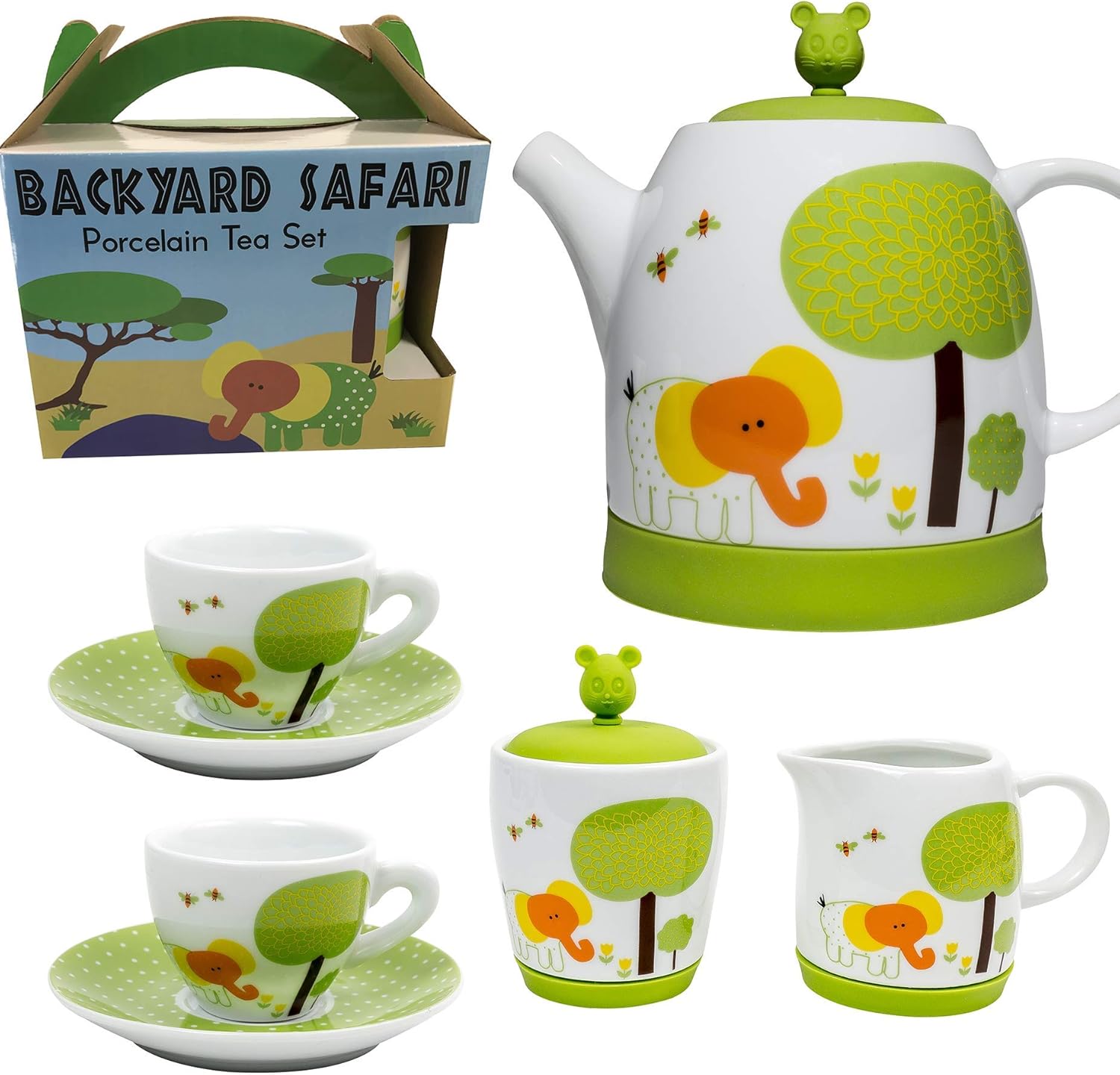 fao schwarz ceramic toy tea set