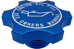 kweiny Engine Oil Filler Cap Aluminum Compatible with Chrysler Dodge Jeep Ram Mitsubishi Mini 1993-2020