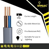 SHPELEC 1.0mm Twin and Earth Cable 6242YH BASEC Approved Lighting Cable view 3