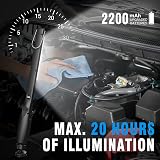 Renogy 700 Lumen Rechargeable COB LED Work Light Magnetic Base 2200mAh view 4