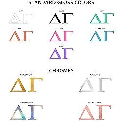Pro-Graphx Delta Gamma Greek Sorority Sticker