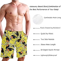 visesunny Rubber Duck Cartoon Character Print