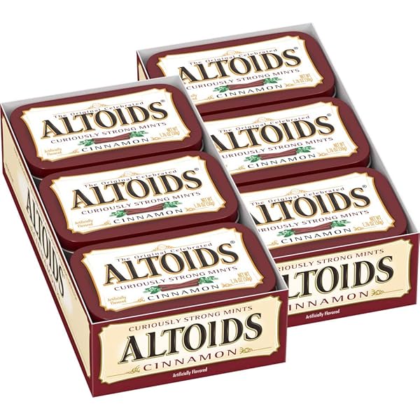 ALTOIDS CLASSIC CINNAMON HARD CANDY BREATH MINTS BULK,...