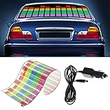 BININBOX Car Music Rhythm Sticker Equalizer LED