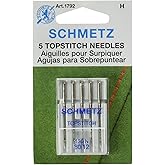 Euro-Notions Topstitch Machine Needle-Size 12/80 5/Pkg