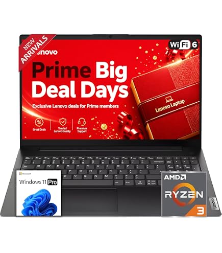 Amazon.com: Lenovo 2026 New Business Laptop, Ryzen 3 7320U