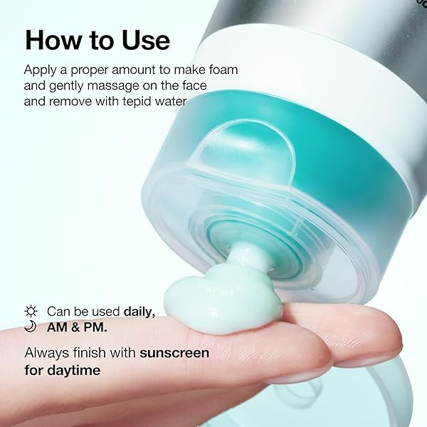 ANUA PDRN HYALURONIC ACID MOISTURIZING CLEANSING FOAM, DAILY GENTLE FACE WASH FOR DRY SKIN, HYDRATING FACIAL CLEANSER WITH PDRN, BARRIER REPAIR & GLASS SKIN, KOREAN SKINCARE, 5.07 FL OZ.
