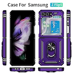 ONOLA for Samsung Galaxy Z Flip 5 Case with Hinge