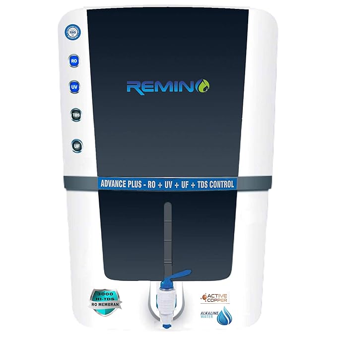 Remino Copper + Alkaline Advanced Premium RO Water Purifier with UV UF