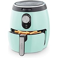 DASH DMAF355GBAQ02 Deluxe Electric Air Fryer + Oven Cooker with Temperature Control, Non Stick Fry Basket, Recipe Guide…