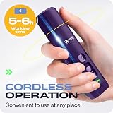 PETPROVED Dog Nail Grinder Silent Electric Pet Nail Trimmer with 2 Heads view 5