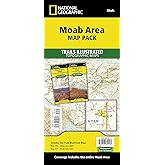 Moab Area [Map Pack Bundle] (National Geographic Trails Illustrated Map)