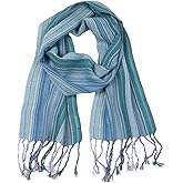 GreaterGood Hand-Loomed Alpaca Scarf Fair Trade 100% Hypoallergenic Soft Wrinkle Resistant Handmade Artisan Bolivian Gift