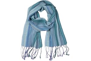 GreaterGood Hand-Loomed Alpaca Scarf Fair Trade 100% Hypoallergenic Soft Wrinkle Resistant Handmade Artisan Bolivian Gift