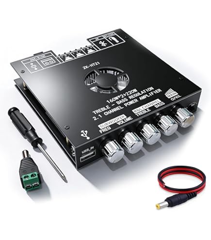 Amazon.com: ZK-1602T 160W Tweeter Audio Amplifier Module Dual