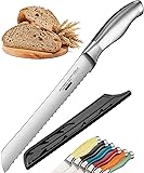 Orblue Serrated Bread Knife with Upgraded Stainless