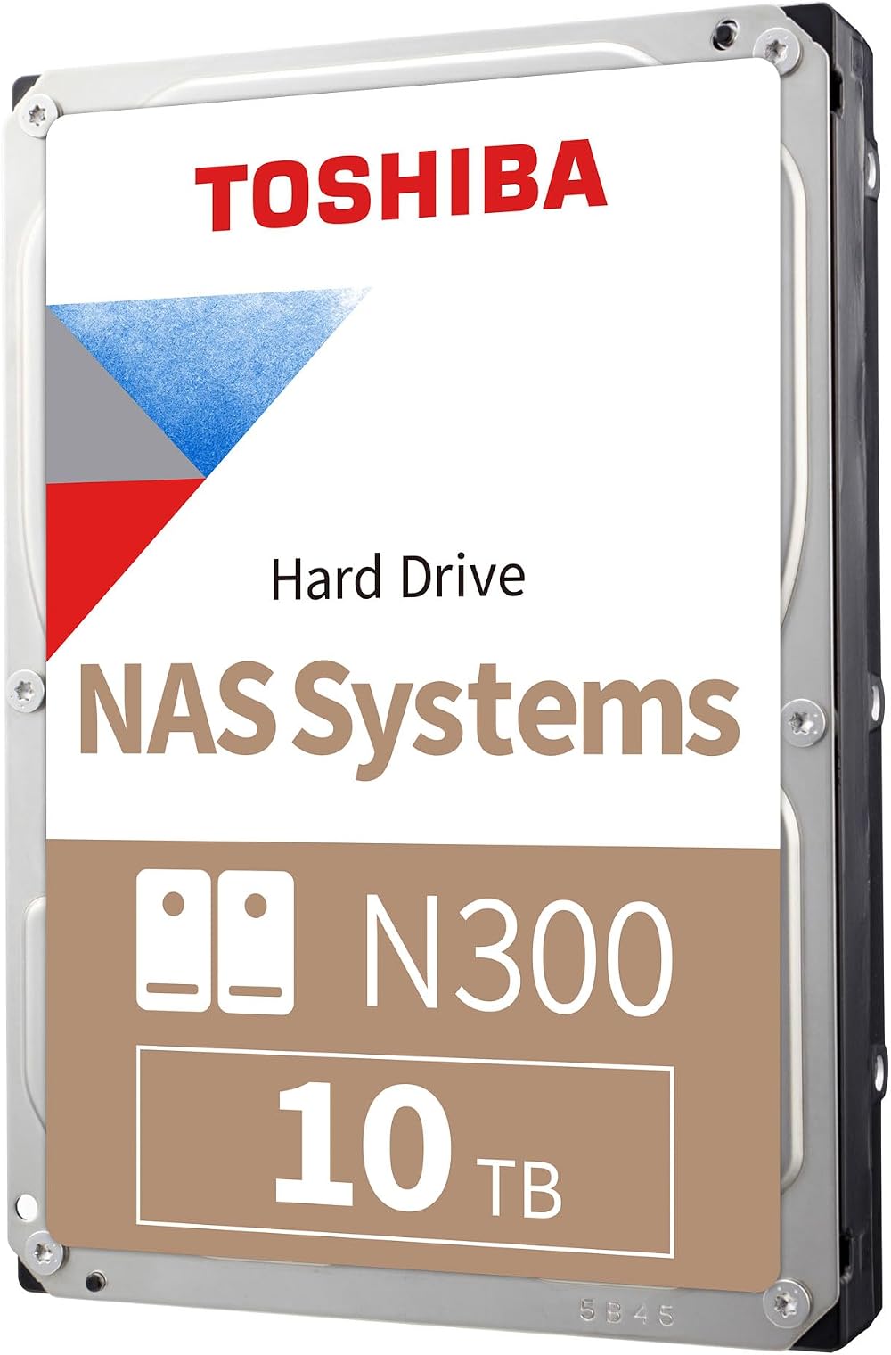 Toshiba 10TB N300 NAS Internal Hard Drive 3.5 Inch SATA HDD HDWG480UZSVA