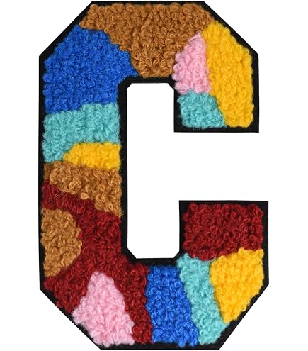 Letter Y Chenille Iron-On Patch - 4.5" Golden Yellow/Black Varsity Alphabet For Jackets & Bags - View #5