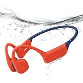 Full-Coverage Liquid Silicone Swimming Headphones, Open Ear Swim Headphones | IP68 Bone Conduction, 32GB MP3, Stay Aware of Surrounding Risks, Soft&amp;Comfortable, 24g Ultra‑Lightweight, Pool Lap Swimming
