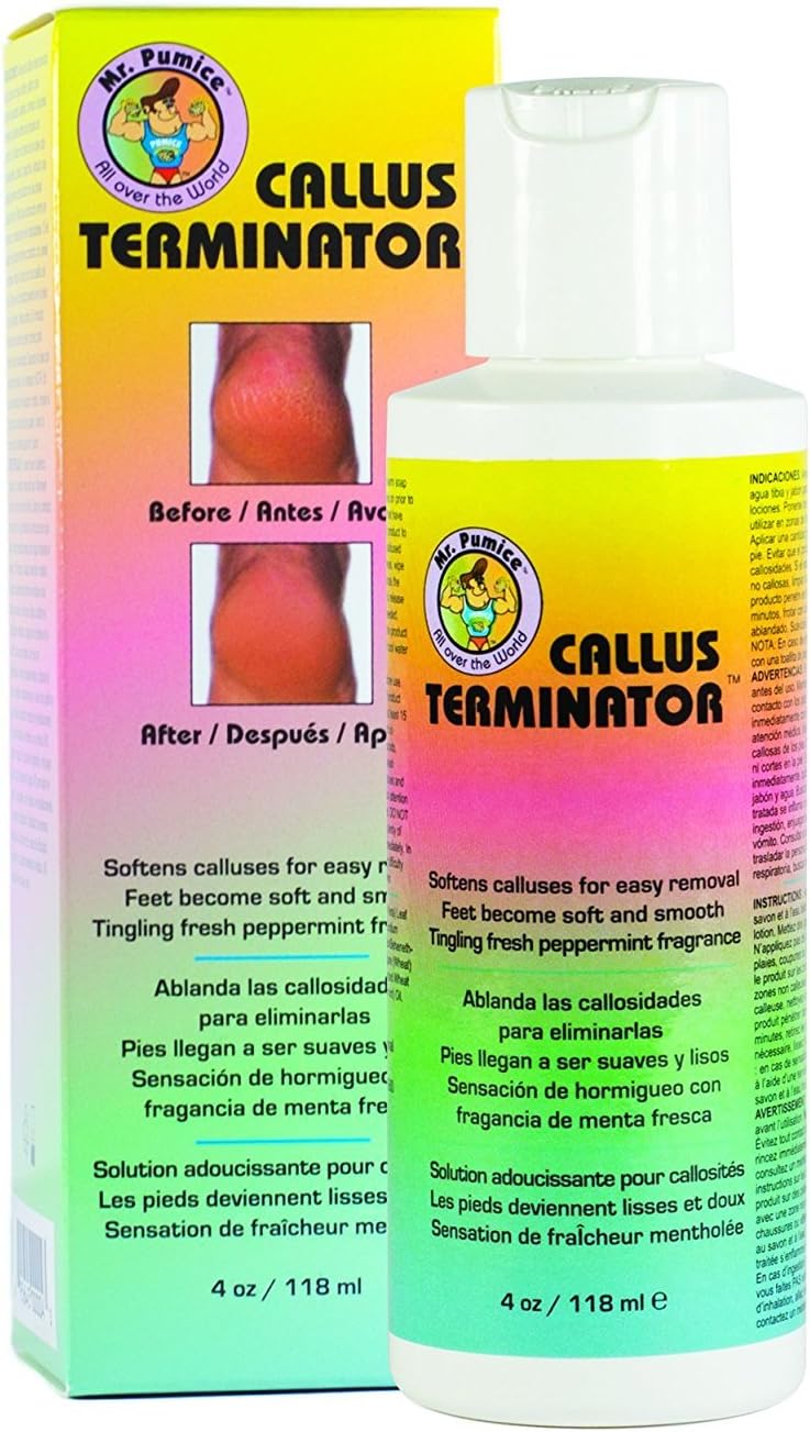 Mr. Pumice Callus Terminator Soft Smooth Skin Fast Feet Exfoliator