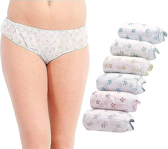 BagaHolics Women's Disposable Panties Ideal for Travelling/Spa/Body Massage/Surgeries/Maternity
