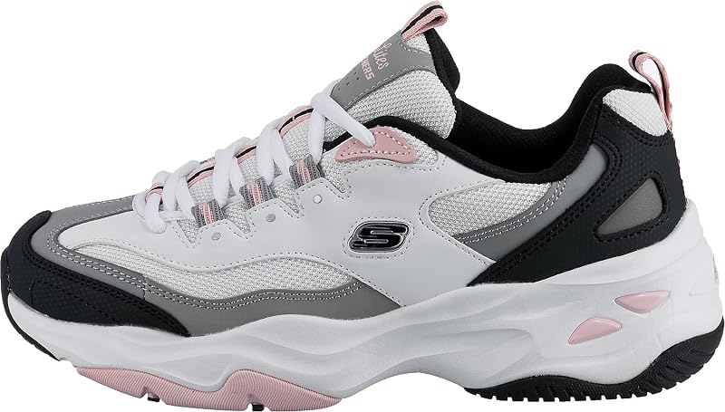 D'Lites 4.0 Fresh Diva, ténis femininos, branco/preto/rosa, 39 EU