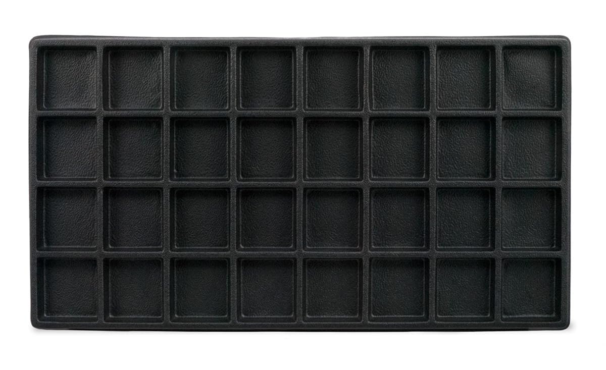 Amazon.com: Plastic Tray Liner 4x8 Black Tray Inserts Jewelry Display ...