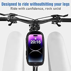 WOLFILIST Bike Bag - Waterproof Bike Frame Bag with