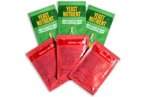 Craft A Brew - Safale US-05 Yeast - Fermentis - American Ale Dry Yeast - For American Ales - Ingredients for Home Brewing - Beer Making Supplies - [3 Pack]