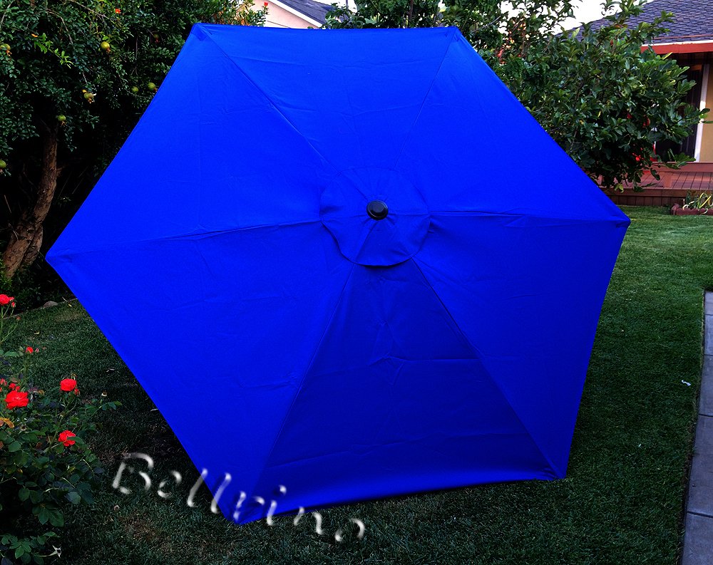 9Ft Patio Garden Yard Market Replacement Umbrella Canopy Cover Top 6