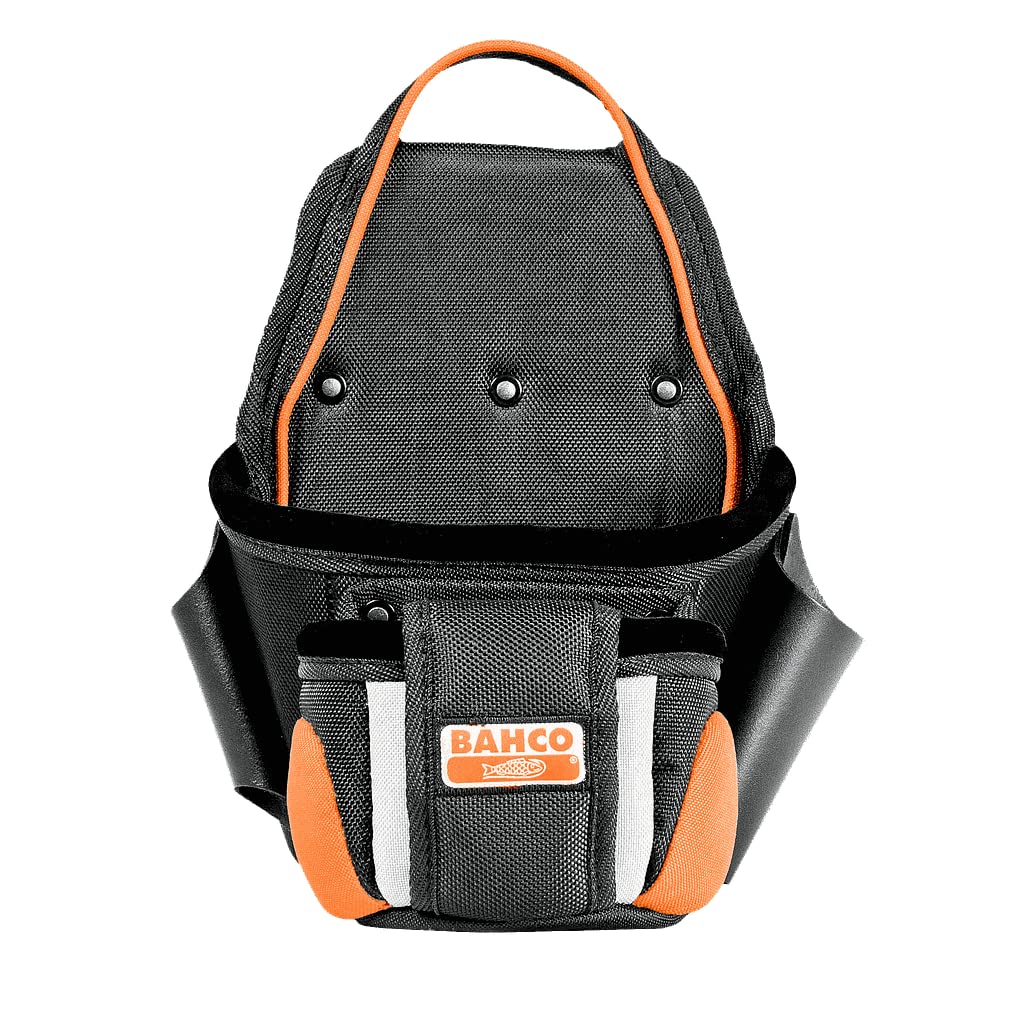 Bahco 4750-2PP-1 Two Pocket Fixings Pouch, Multi-Colour