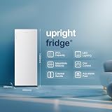 Fridgemaster MTL55242E Freestanding Larder Fridge 242L 55cm White E Energy view 3