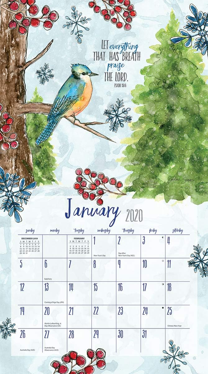 The LANG Companies Multiple Blessings 2020 Wall Calendar 20991002007
