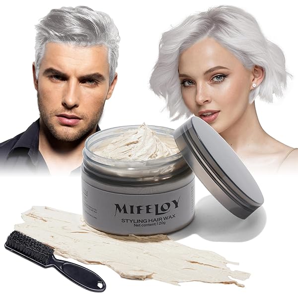 Amazon.com : Mifeloy Temporary Black Hair Spray Color Wax
