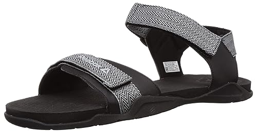 reebok sliders black