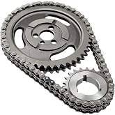 SCITOO Double Row Timing Set fits for Chevy 350 400 327 305 283 383 262 265 sbc sb Chain Gear