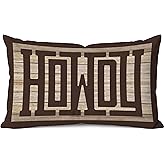 QICLM Rustic Howdy Western Pillow Covers 12x20, Western Gifts for Women, Vintage Farmhouse Country Southwestern Decorative Lumbar Pillow Covers for Bedroom Living Room Home Office