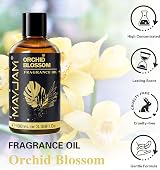 MAYJAM Orchid Blossom Fragrance Oil 100ML with Glass Dropper Diffuser view 3