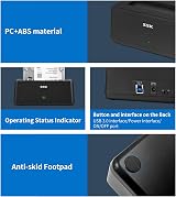 SSK USB 3.0 to SATA External Hard Drive Docking Station for 2.5/3.5 Inch HDD view 6