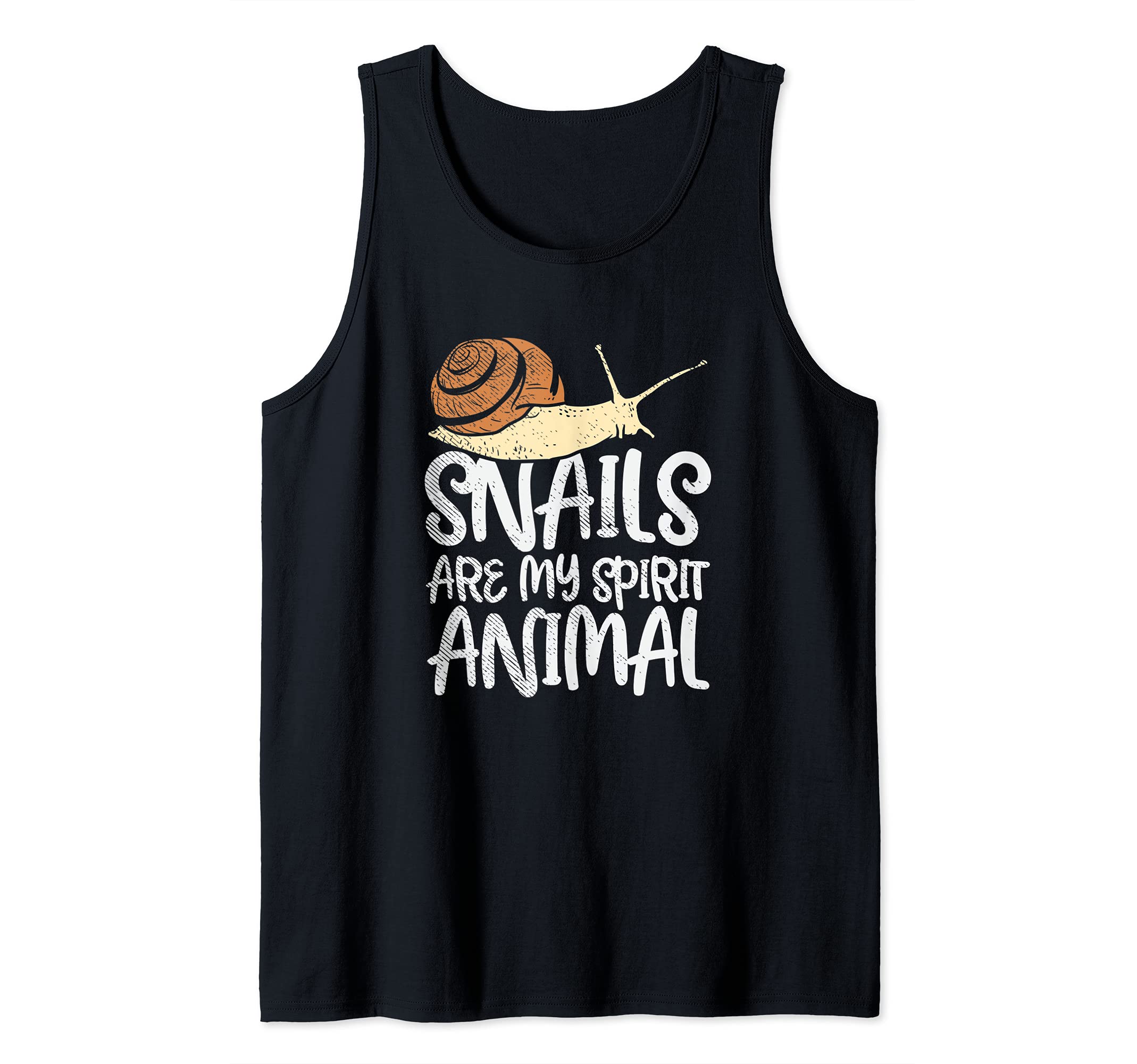 Roman Vineyard Garden Snail | I love Snails Spirit Animal Tank Top
