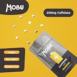 MOBU Caffeine Tablets 200mg 120 Vegan UK Made Focus Energy Pre Workout view 6
