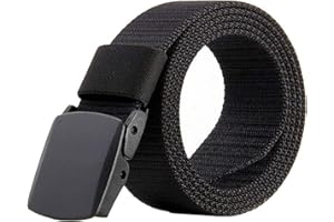 JASGOOD Nylon Canvas Breathable Military Tactical Men Waist Belt With Plastic Buckle
